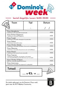 Het is weer Domino's Week!